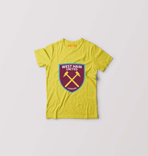 Load image into Gallery viewer, West-Ham Kids T-Shirt for Boy/Girl-Yellow-Ektarfa.online
