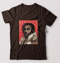 Load image into Gallery viewer, Kendrick Lamar T-Shirt for Men-S(38 Inches)-Coffee Brown-Ektarfa.online
