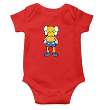 Load image into Gallery viewer, Kaws Kids Romper For Baby Boy/Girl-0-5 Months(18 Inches)-Red-Ektarfa.online
