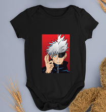 Load image into Gallery viewer, Sukuna Anime Kids Romper For Baby Boy/Girl-0-5 Months(18 Inches)-Black-Ektarfa.online
