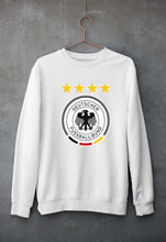 Load image into Gallery viewer, Germany Football Unisex Sweatshirt for Men/Women-S(40 Inches)-White-Ektarfa.online
