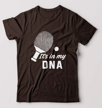 Load image into Gallery viewer, Table Tennis (TT) DNA T-Shirt for Men-S(38 Inches)-Coffee Brown-Ektarfa.online
