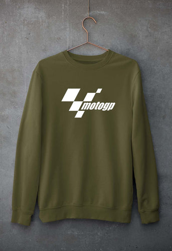MotoGP Unisex Sweatshirt for Men/Women-Olive Green-Ektarfa.online