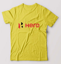 Load image into Gallery viewer, Hero MotoCorp T-Shirt for Men-Yellow-Ektarfa.online
