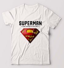 Load image into Gallery viewer, Superman Superhero T-Shirt for Men-White-Ektarfa.online
