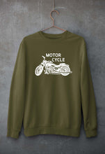 Load image into Gallery viewer, Motorcycle Unisex Sweatshirt for Men/Women-Olive Green-Ektarfa.online
