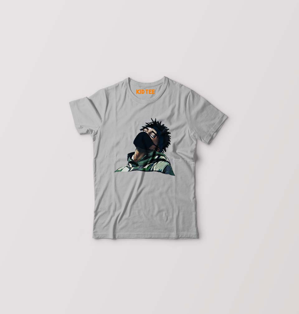 Lil Uzi Vert (LUV) Kids T-Shirt for Boy/Girl-Grey-Ektarfa.online
