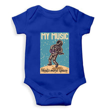 Load image into Gallery viewer, Music Kids Romper For Baby Boy/Girl-0-5 Months(18 Inches)-Royal Blue-Ektarfa.online
