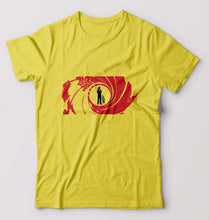 Load image into Gallery viewer, James Bond 007 T-Shirt for Men-Yellow-Ektarfa.online
