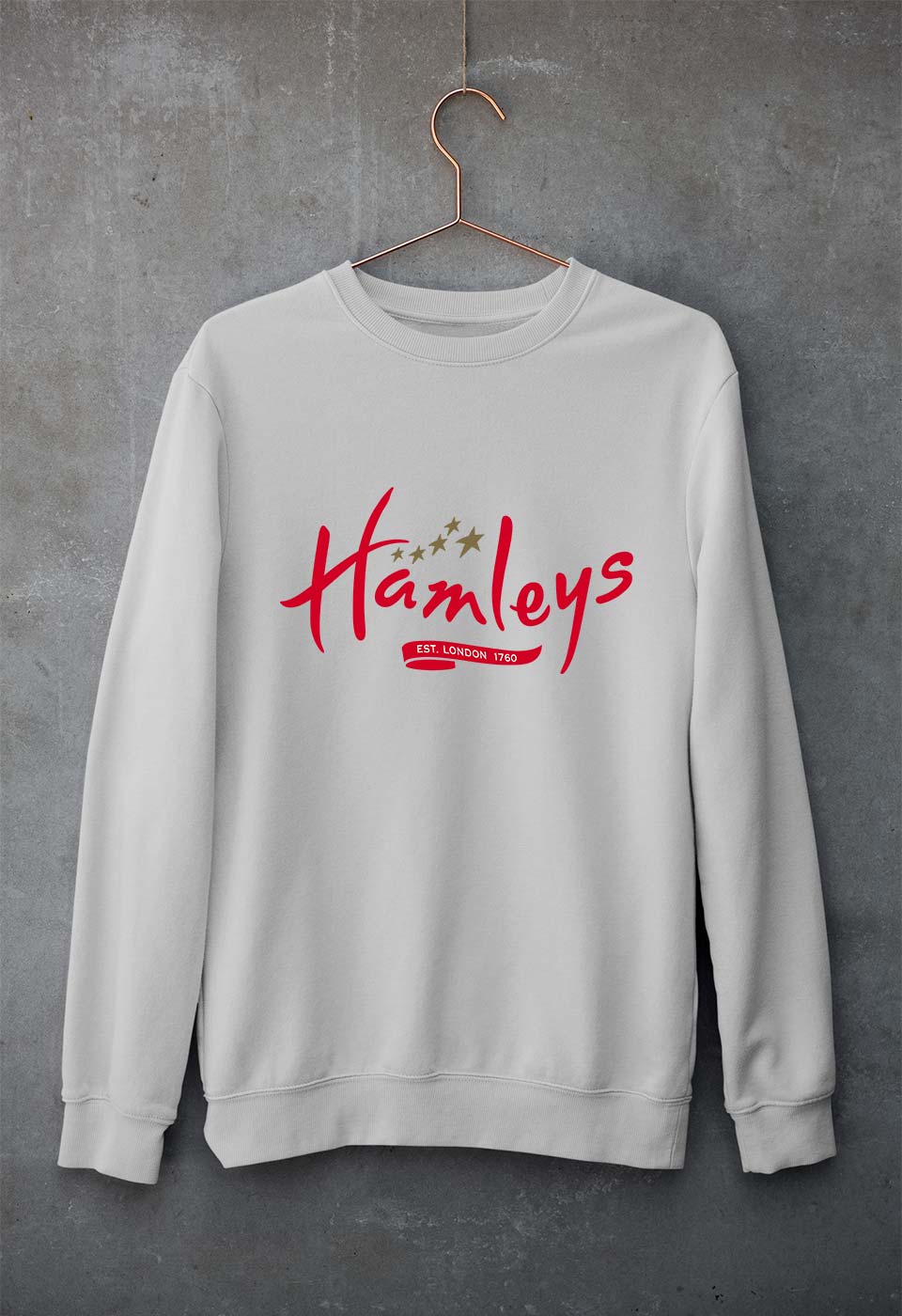Hamleys Unisex Sweatshirt for Men/Women-Grey Melange-Ektarfa.online