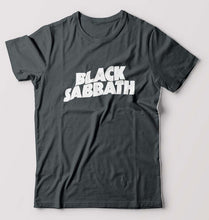 Load image into Gallery viewer, Black Sabbath T-Shirt for Men-S(38 Inches)-Steel grey-Ektarfa.online

