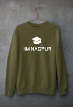 Load image into Gallery viewer, IIM Nagpur Unisex Sweatshirt for Men/Women-S(40 Inches)-Olive Green-Ektarfa.online
