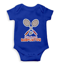 Load image into Gallery viewer, Badminton Kids Romper For Baby Boy/Girl-0-5 Months(18 Inches)-Royal Blue-Ektarfa.online
