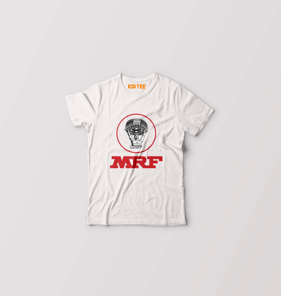 MRF Kids T-Shirt for Boy/Girl-0-1 Year(20 Inches)-White-Ektarfa.online
