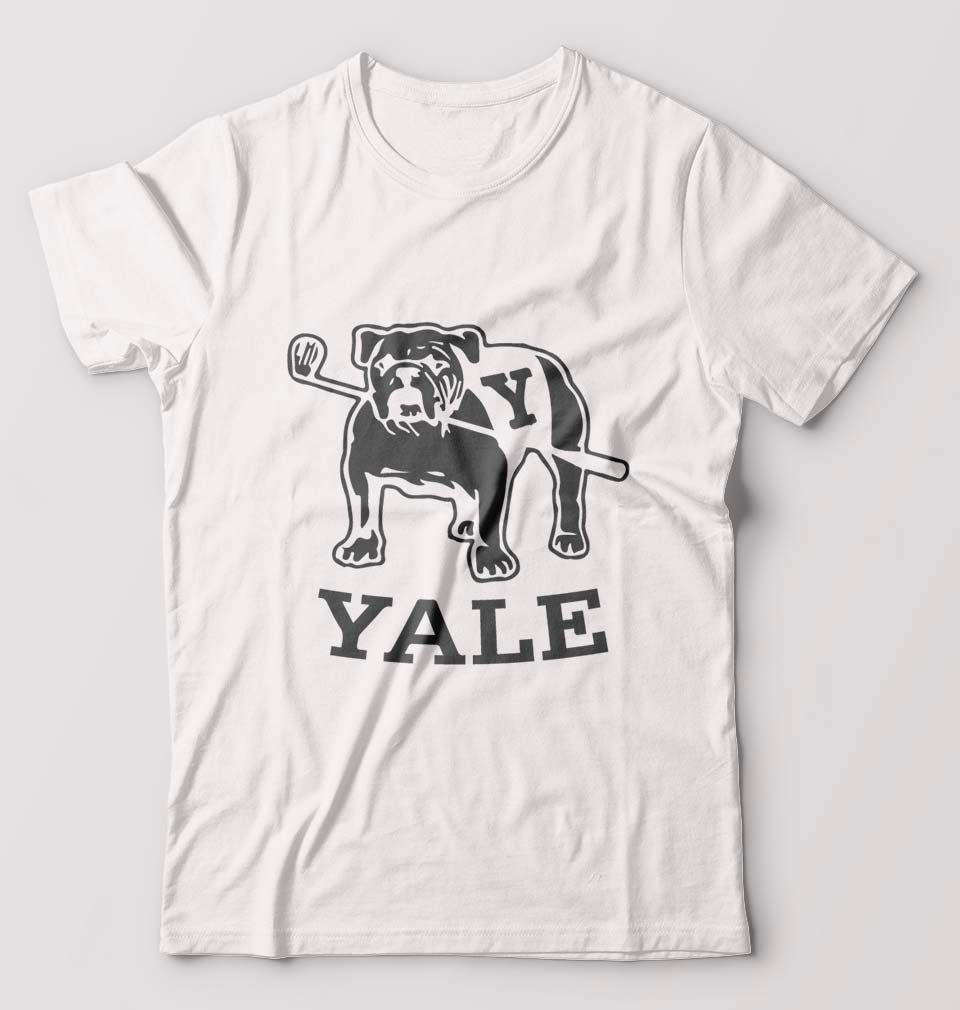 Yale Kartik Aaryan T-Shirt for Men-White-Ektarfa.online
