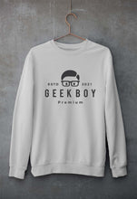 Load image into Gallery viewer, Geek Unisex Sweatshirt for Men/Women-Grey Melange-Ektarfa.online
