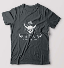 Load image into Gallery viewer, O-Parts Hunter 666 Satan T-Shirt for Men-Steel grey-Ektarfa.online
