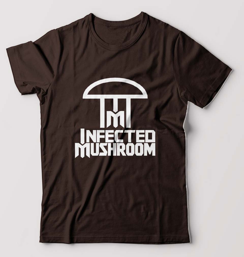 Infected Mushroom T-Shirt for Men-Black-Ektarfa.online