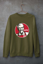 Load image into Gallery viewer, KFC Unisex Sweatshirt for Men/Women-S(40 Inches)-Olive Green-Ektarfa.online
