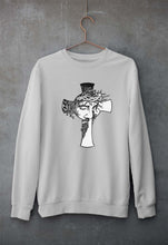 Load image into Gallery viewer, Jesus Unisex Sweatshirt for Men/Women-Grey Melange-Ektarfa.online
