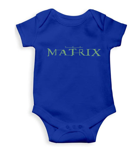 Matrix Kids Romper For Baby Boy/Girl-Royal Blue-Ektarfa.online