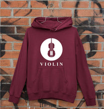 Load image into Gallery viewer, Violin Unisex Hoodie for Men/Women-Maroon-Ektarfa.online
