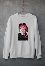 Load image into Gallery viewer, Sukuna Anime Unisex Sweatshirt for Men/Women-Grey Melange-Ektarfa.online
