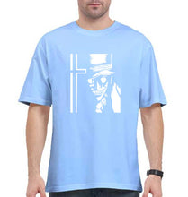 Load image into Gallery viewer, Alucard Oversized T-Shirt for Men-Baby Blue-Ektarfa.online

