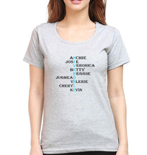 Load image into Gallery viewer, Riverdale T-Shirt for Women-Grey Melange-Ektarfa.online
