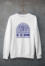 Load image into Gallery viewer, IIM Ahmedabad Unisex Sweatshirt for Men/Women-S(40 Inches)-White-Ektarfa.online

