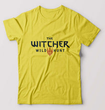 Load image into Gallery viewer, Witcher T-Shirt for Men-Yellow-Ektarfa.online
