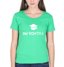 Load image into Gallery viewer, IIM Rohtak T-Shirt for Women-XS(32 Inches)-flag green-Ektarfa.online
