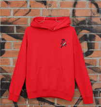 Load image into Gallery viewer, Rose &amp; Knife Unisex Hoodie for Men/Women-S(40 Inches)-Red-Ektarfa.online
