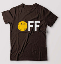 Load image into Gallery viewer, Emoji Off T-Shirt for Men-Coffee Brown-Ektarfa.online
