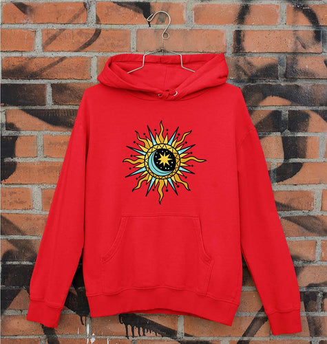 Psychedelic Chakra Unisex Hoodie for Men/Women-Red-Ektarfa.online