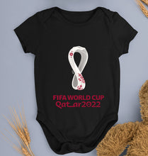 Load image into Gallery viewer, FIFA World Cup Qatar 2022 Kids Romper For Baby Boy/Girl-0-5 Months(18 Inches)-Black-Ektarfa.online
