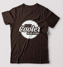 Load image into Gallery viewer, Internet T-Shirt for Men-Coffee Brown-Ektarfa.online
