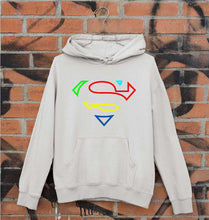 Load image into Gallery viewer, Superman Superhero Unisex Hoodie for Men/Women-Grey Melange-Ektarfa.online
