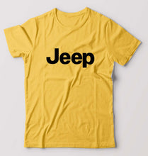 Load image into Gallery viewer, Jeep T-Shirt for Men-Golden yellow-Ektarfa.online
