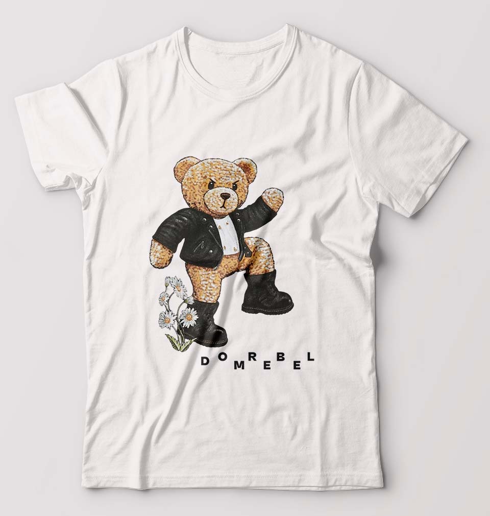 Domrebel Taddy T-Shirt for Men-White-Ektarfa.online