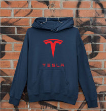 Load image into Gallery viewer, Tesla Unisex Hoodie for Men/Women-Navy Blue-Ektarfa.online
