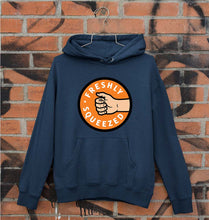 Load image into Gallery viewer, Orange Cassidy - Freshly Squeezed Unisex Hoodie for Men/Women-S(40 Inches)-Navy Blue-Ektarfa.online
