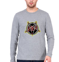 Load image into Gallery viewer, Slayer Full Sleeves T-Shirt for Men-Grey-Ektarfa.online
