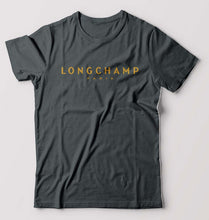 Load image into Gallery viewer, Longchamp T-Shirt for Men-S(38 Inches)-Steel grey-Ektarfa.online
