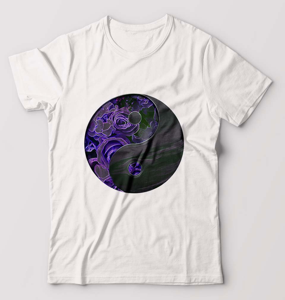 Yin Yang T-Shirt for Men-White-Ektarfa.online
