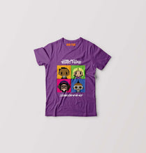 Load image into Gallery viewer, Black Eyed Peas Kids T-Shirt for Boy/Girl-purple-Ektarfa.online
