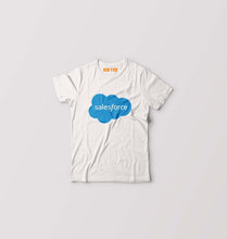 Load image into Gallery viewer, Salesforce Kids T-Shirt for Boy/Girl-1-2 Years(22 Inches)-White-Ektarfa.online
