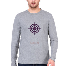 Load image into Gallery viewer, Hawkeye Full Sleeves T-Shirt for Men-Grey Melange-Ektarfa.online
