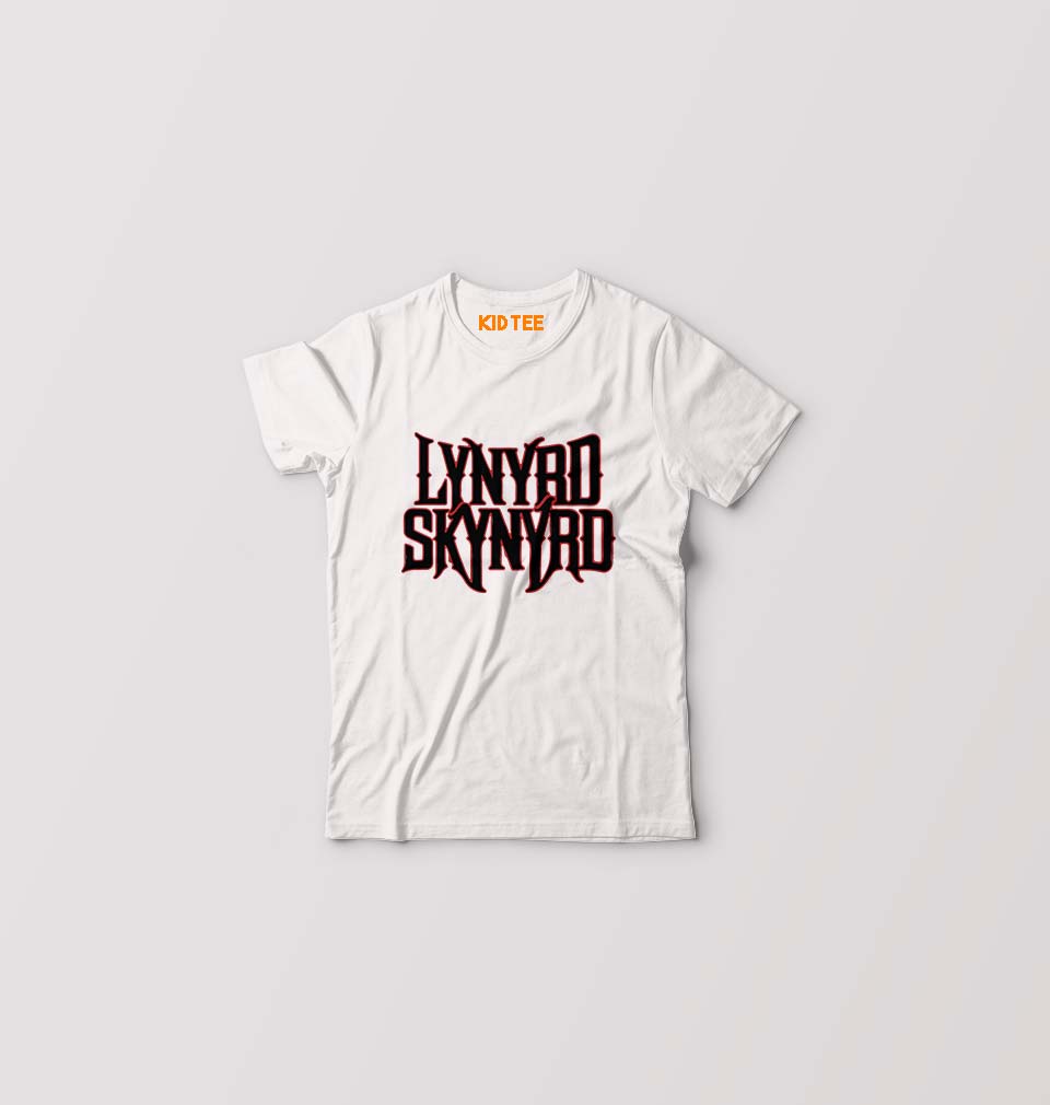 Lynyrd Skynyrd Kids T-Shirt for Boy/Girl-White-Ektarfa.online