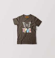 Load image into Gallery viewer, Harry Styles TPWK Kids T-Shirt for Boy/Girl-Olive Green-Ektarfa.online
